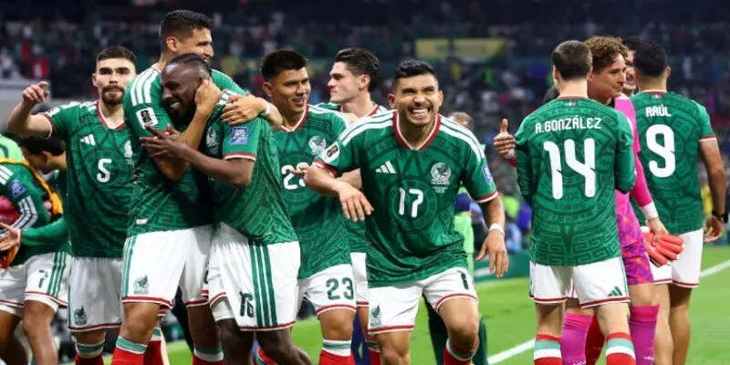 Các vị trí được kỳ vọng trên sân của hai đội Mexico vs Anh